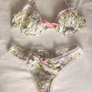 Charlotte Bra and Thong for Love & Lemons